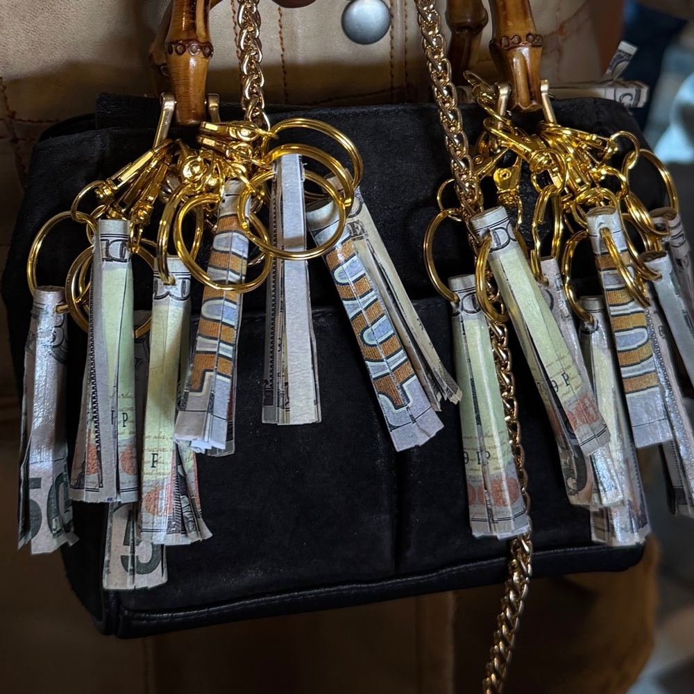 ChaChing Charms - Handmade Luxe Tassel Bag Charm/ Keychain Accent